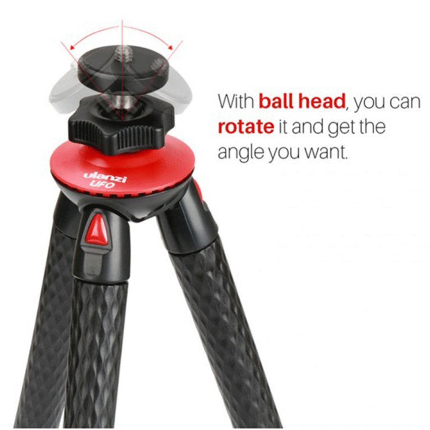 Portable & Flexible 11 Inch Octopus UFO Tripod Stand