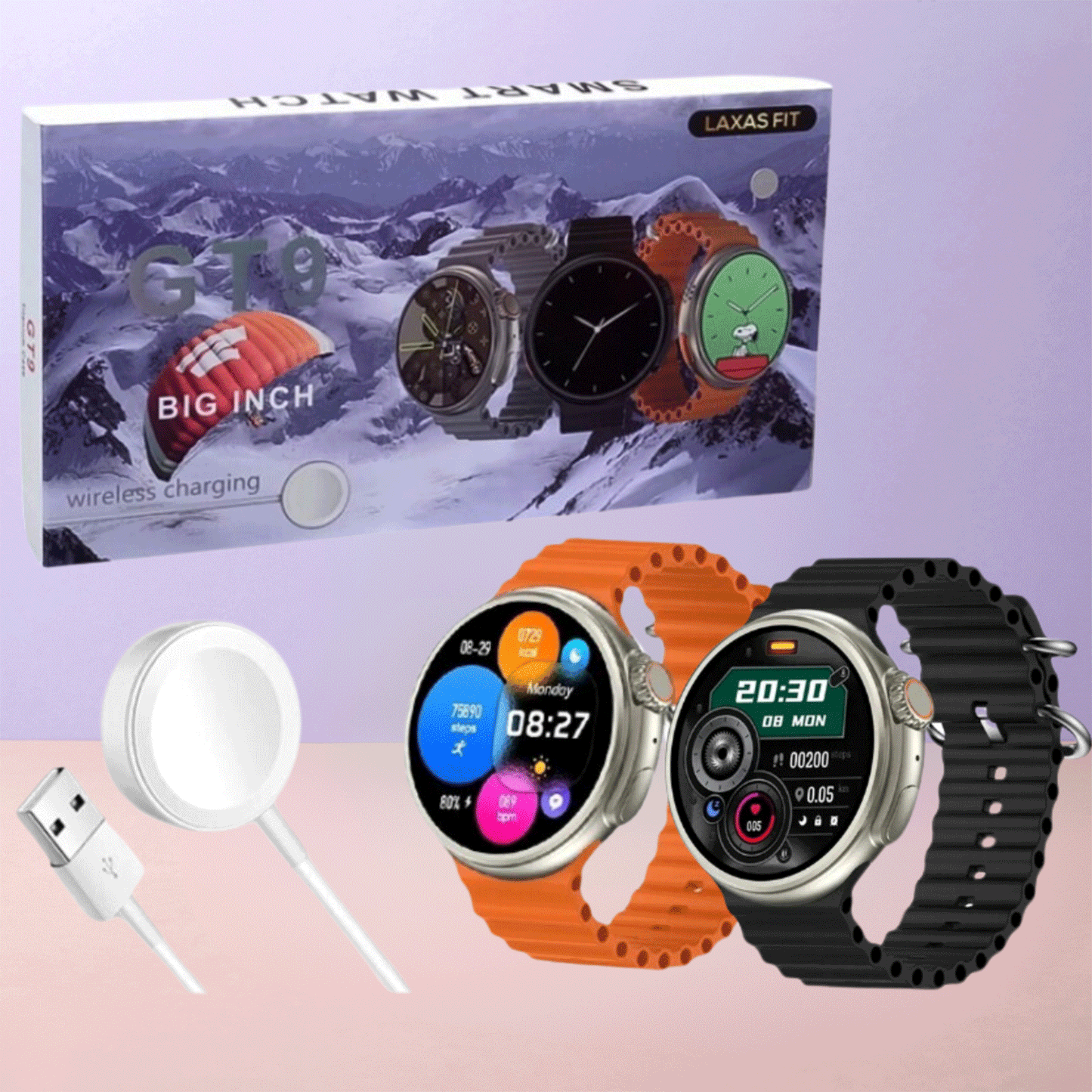 GT9 Round Smart Watch