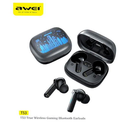 Awei T53 ANC True Wireless Bluetooth Gaming Earbuds