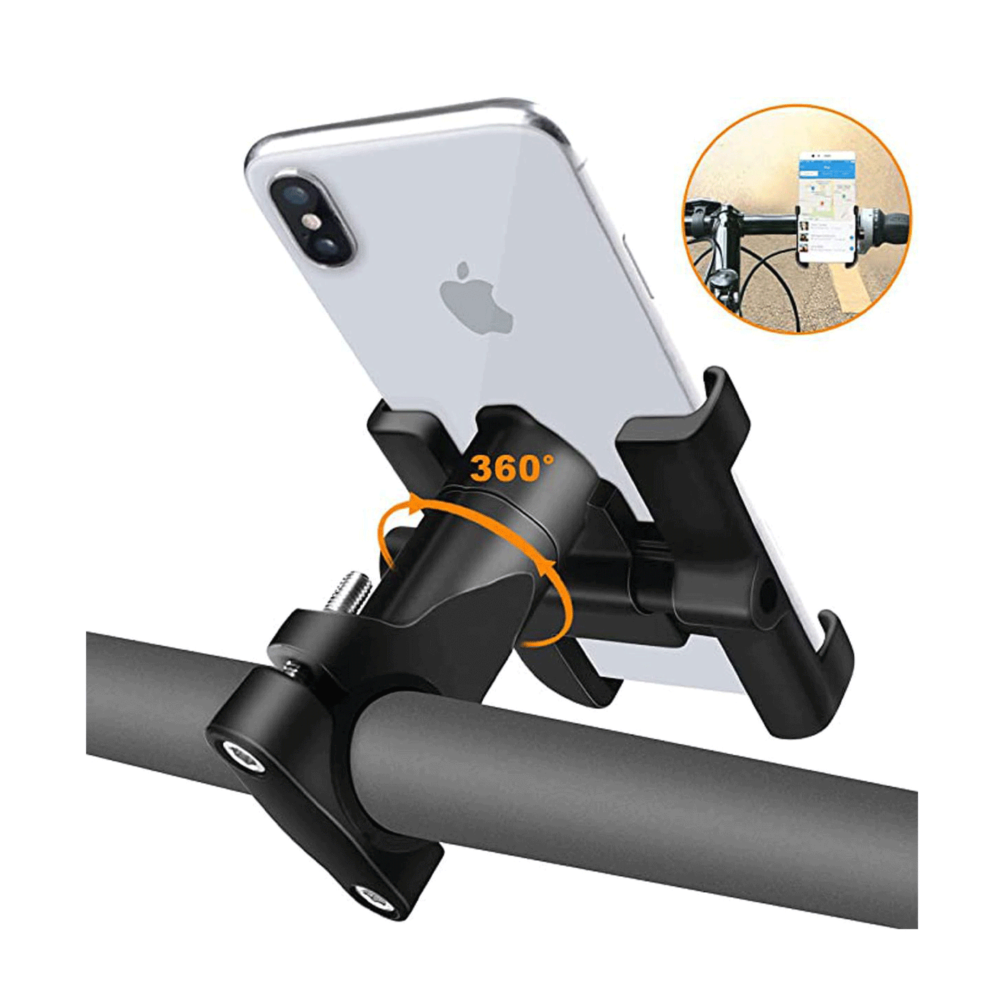 C1 Handlebar Bracket Stand for Mobile Phone Mount