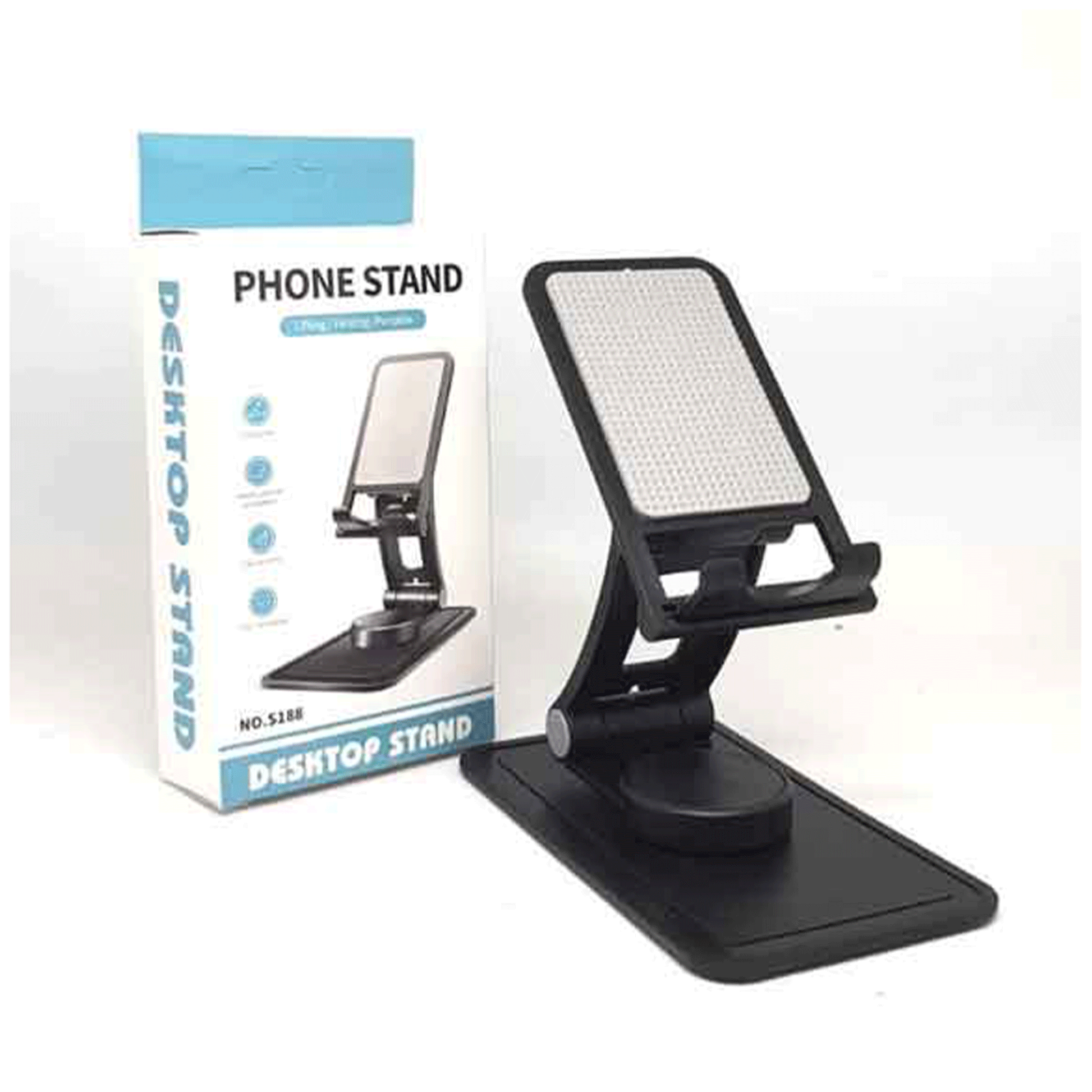Folding Desktop Cell Phone Holder For Desk Stand S188