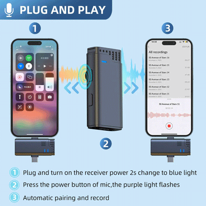 Jmary MW-16 2.4G Wireless Microphone Dual Port