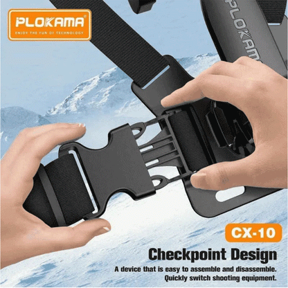 Plokama CX-10 Chest Mount Body Belt Camera Holder