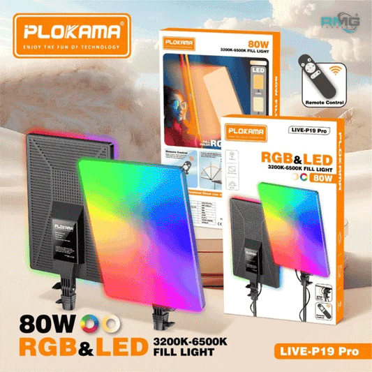 Plokama Live P-19 Pro RGB LED Fill Light