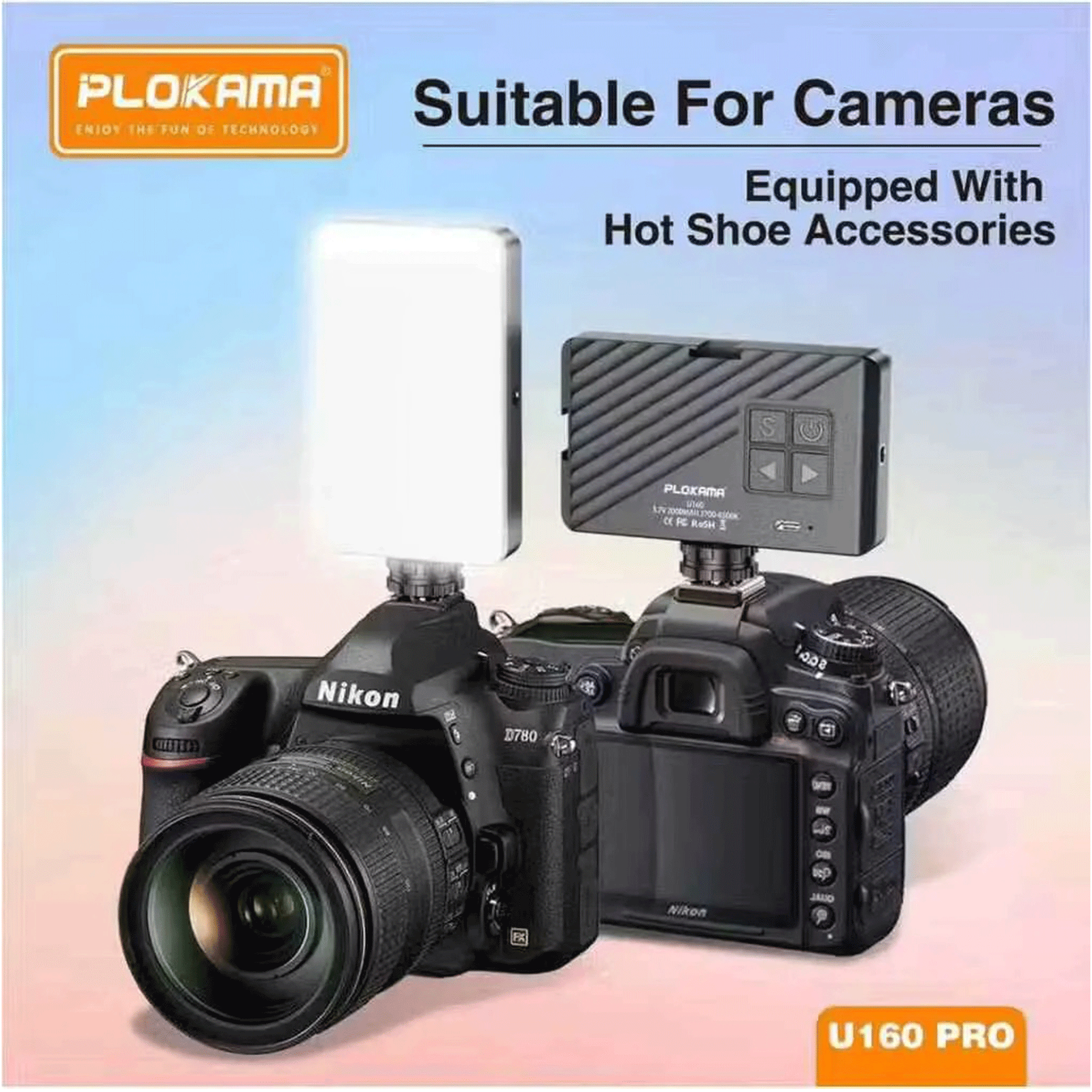 Plokama U160 Pro RGB Portable LED Light