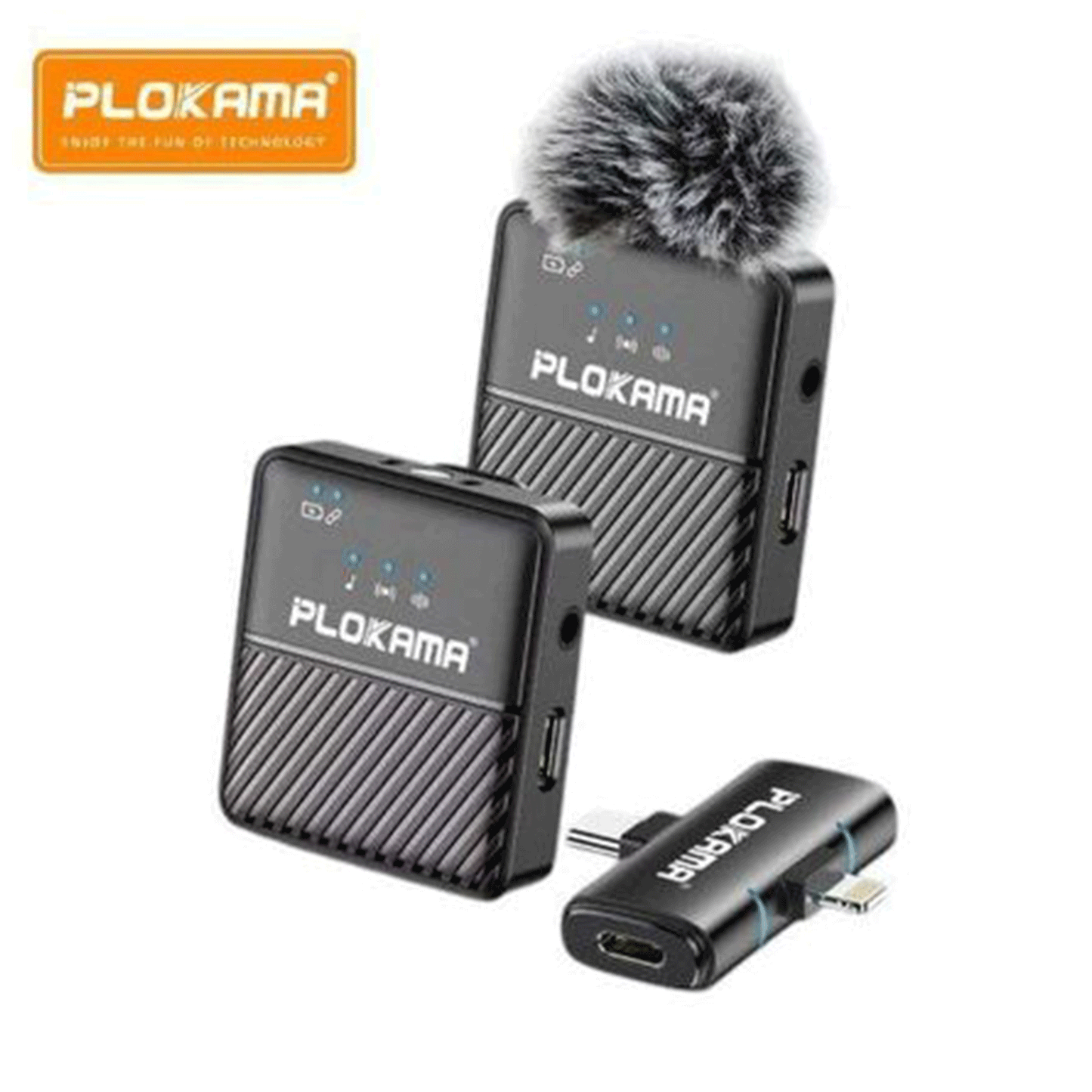 Plokama VM-60 Dual Wireless Lavalier Microphone