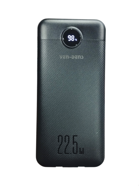  Ven-Dens 37Wh 10000mAh 2IN1 Built in Charging Cables Power Bank 