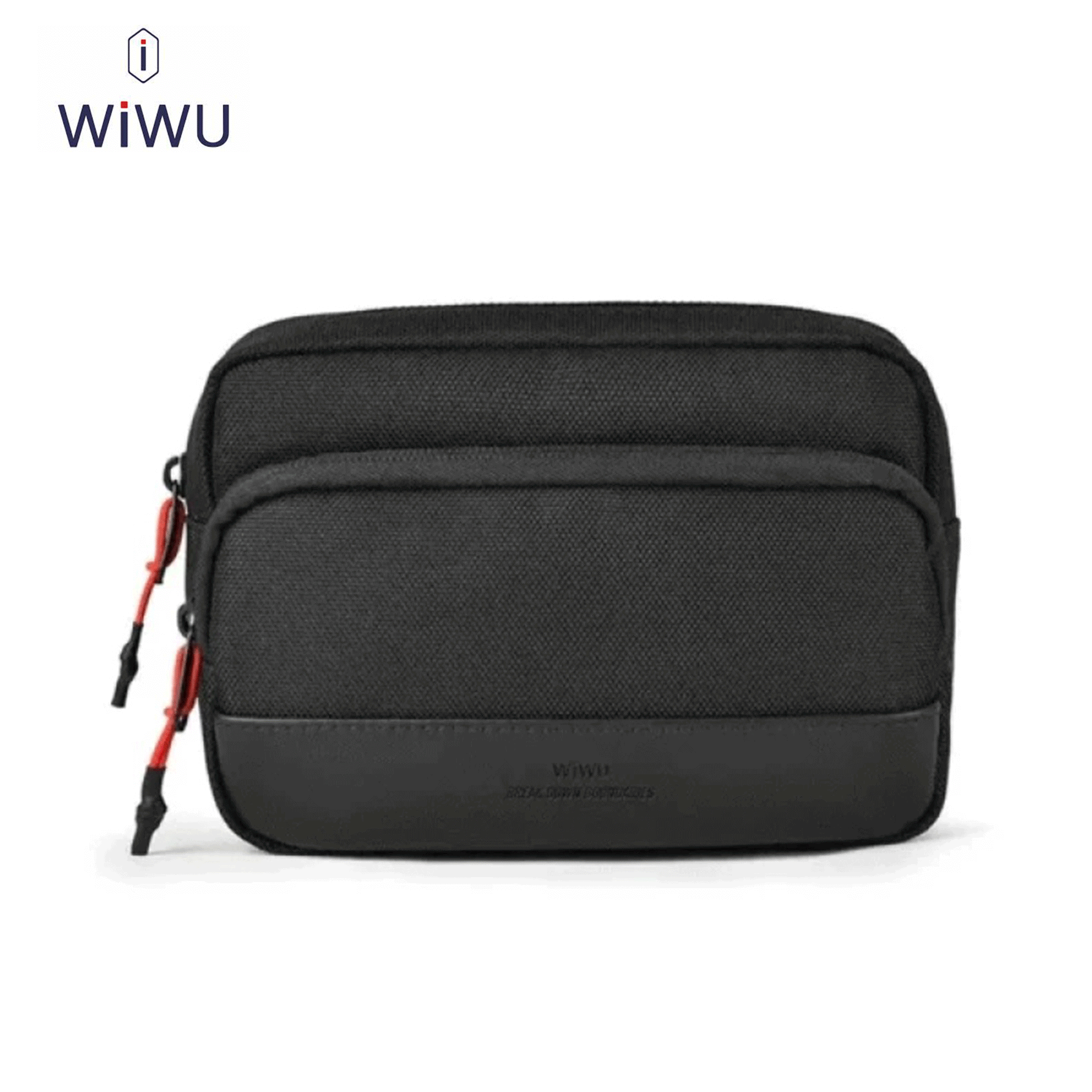 WIWU 2in1 Double Layer Multi-Pockets Crossbody Carry Bag