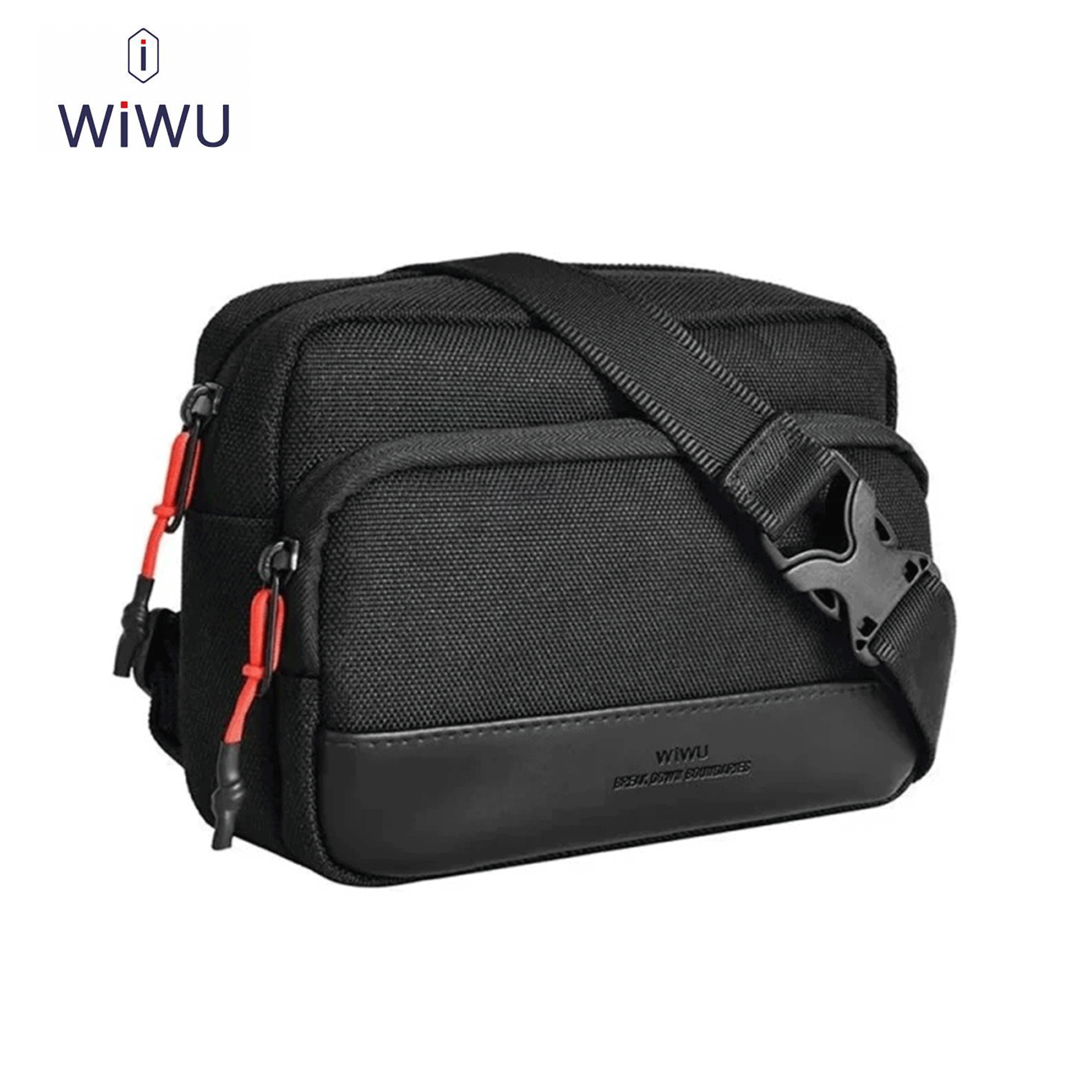 WIWU 2in1 Double Layer Multi-Pockets Crossbody Carry Bag