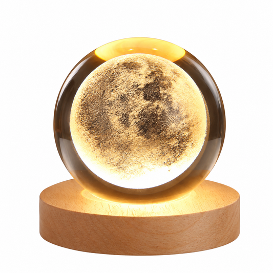 Crystal Ball Night Lamp 3D